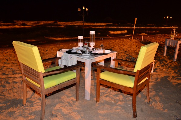 Romantic Beach Dinner at Edde Sands